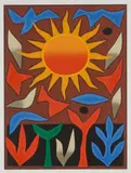 John Coburn, Sun Music, 1989, screenprint, ed. 88/99