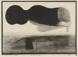 Charles Blackman, Mid-Air, 1966-67, lithograph, ed. 46/75