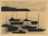 Charles Blackman, Evening Light I, 1967, lithograph, ed. A/P
