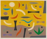 John Coburn, Bright Day, screenprint, ed. 6/40