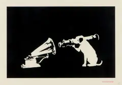 Banksy, HMV, 2003, screenprint, ed. 248/600