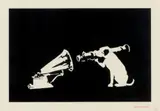 HMV by Banksy, 2003, screenprint, ed. 248/600, sold Apr 2022