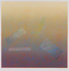 Ian Gardiner, Series / 107, 1978, screenprint, ed. 1/5