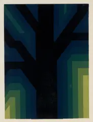 Dora Chapman, Tree, 1970, screenprint 18/36