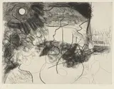 Michael Taylor, Bon Voyage, 2006, etching, ed. 3/12