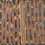 Two Bob Tjungurrayi, Young Boys' Initiation, 1987, synthetic polymer paint on linen
