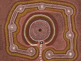 Bandicoot Dreaming at Tjiturrunga by Charlie Tawara Tjungurrayi, 1985, synthetic polymer paint on linen, sold Apr 2022
