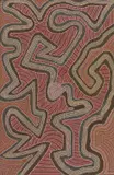 Pansy Napangardi, Kungka Kutjara (Two Women) at Winpirri Rockhole, 1991, synthetic polymer paint on canvas