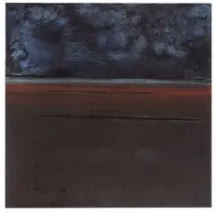 Stanislav Rapotec, Dawn Horizon, oil on board