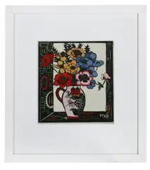Anemones by Margaret Preston, reproduction print, sold Mar 2022