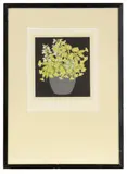 Hall Thorpe, Cowslips, 1922, woodblock print