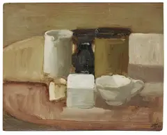 Kim Shannon, After Morandi, 2010, oil on panel