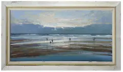 Mel Brigg, Approaching Storm, oil on board