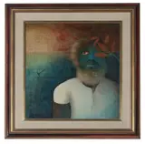 Heinz Steinmann, The Waiting Fettler, oil on board