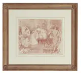 Charles Conder, The Dressing Room, lithograph A/P