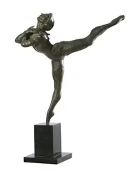 Nadia Nerina - Arabesque II by Enzo Plazzotta, 1967, bronze, sold Mar 2022