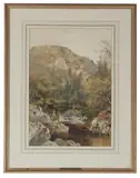 Celia P. Culverwell, Mountain Torrent, 1888, watercolour