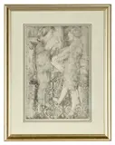 Stanley Spencer, Stan & Mary Drawing Each Other