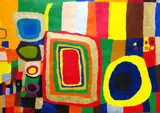 Stephen Staunton, Hidden Sounds, 2015, acrylic on board