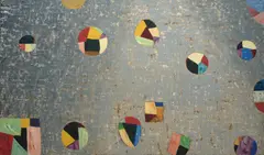 John Peart, Siderial Grey, 1994, oil on canvas