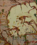 John Olsen, Billabong, 1995, oil on canvas