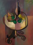 Ian Armstrong, Still Life on a Table, 1960/91, oil on board