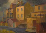 Roland Wakelin, Centennial Park, Sydney, 1965, oil on board