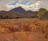 Horace Trenerry, Far North, oil on canvas on board