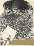 Brett Whiteley, Drawing About Drawing, 1965, screenprint, ed. 47/70