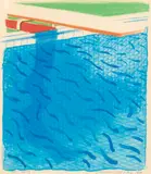 David Hockney, Paper Pools, 1980, lithograph, ed. 789/1000