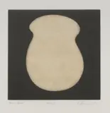 Brent Harris, Agenda, 1991, etching, aquatint and chine colle, ed. T/P