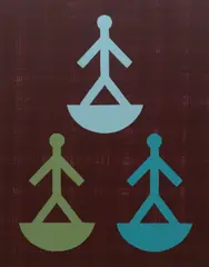 David Band, Self Portrait in Three Colours, 1997, screenprint, ed. P/P