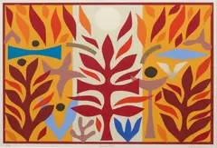 Resurrection by John Coburn, 1988, screenprint, ed. 46/99, sold Nov 2021