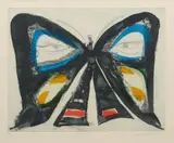 Charles Blackman, Butterfly, etching 39/50