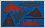 John Coburn, Jazz Series - Savoy Blues, screenprint 28/45
