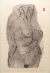 Brett Whiteley, Towards Sculpture 7, 1977, lithograph, ed. 5/50