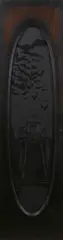 Rone, Untitled, mixed media on timber door panel