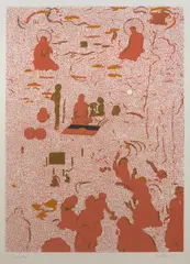 Tim Johnson, Untitled, 1987, screenprint, ed. P/P