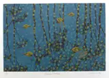 Lin Onus, Gumiring Garkman, 1994, screenprint, ed. H/C