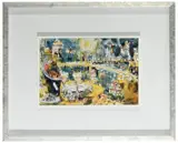 Peter O'Hagan, The Three C's for a Sydney Summer Twilight, 2005, watercolour and gouache on paper on board