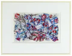 Roger Kemp, Untitled, acrylic on paper