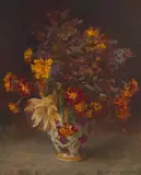 Alice Marion Ellen Bale, Autumnal Still Life, oil on canvas