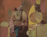 Erica McGilchrist, Untitled, 1963, oil on board
