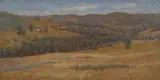 Jo Sweatman, Rural Landscape, oil on canvas