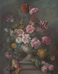Dora McRae, Still Life, oil on canvas