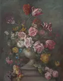 Dora McRae, Still Life, oil on canvas