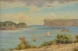 J. A. Turner, Sydney Heads, 1897, oil on canvas