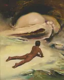 James Gleeson, Male Nude on the Beach