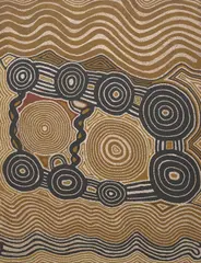 Anatjari Tjampintjinpa, Untitled, 1984, synthetic polymer paint on canvas
