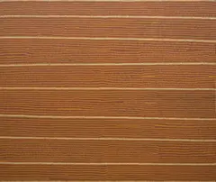 Turkey Tolson Tjupurrula, Straightening Spears, 1999, synthetic polymer paint on linen